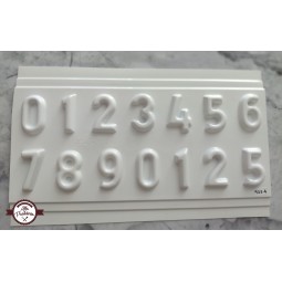 MOLDE DE PLASTICO - LETRAS...