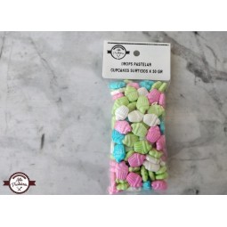 DROPS PASTELAR CUPCAKES...